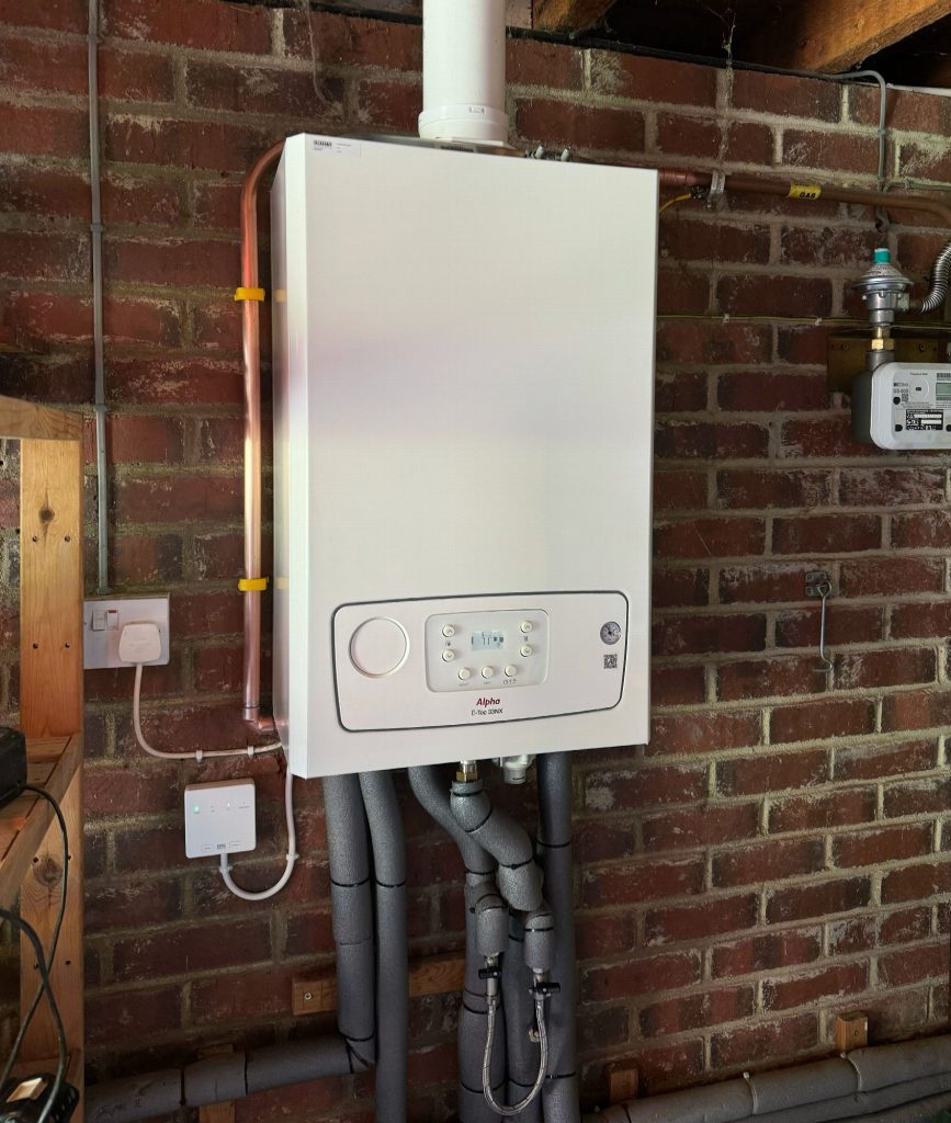 Boiler installation by Camel Heating
