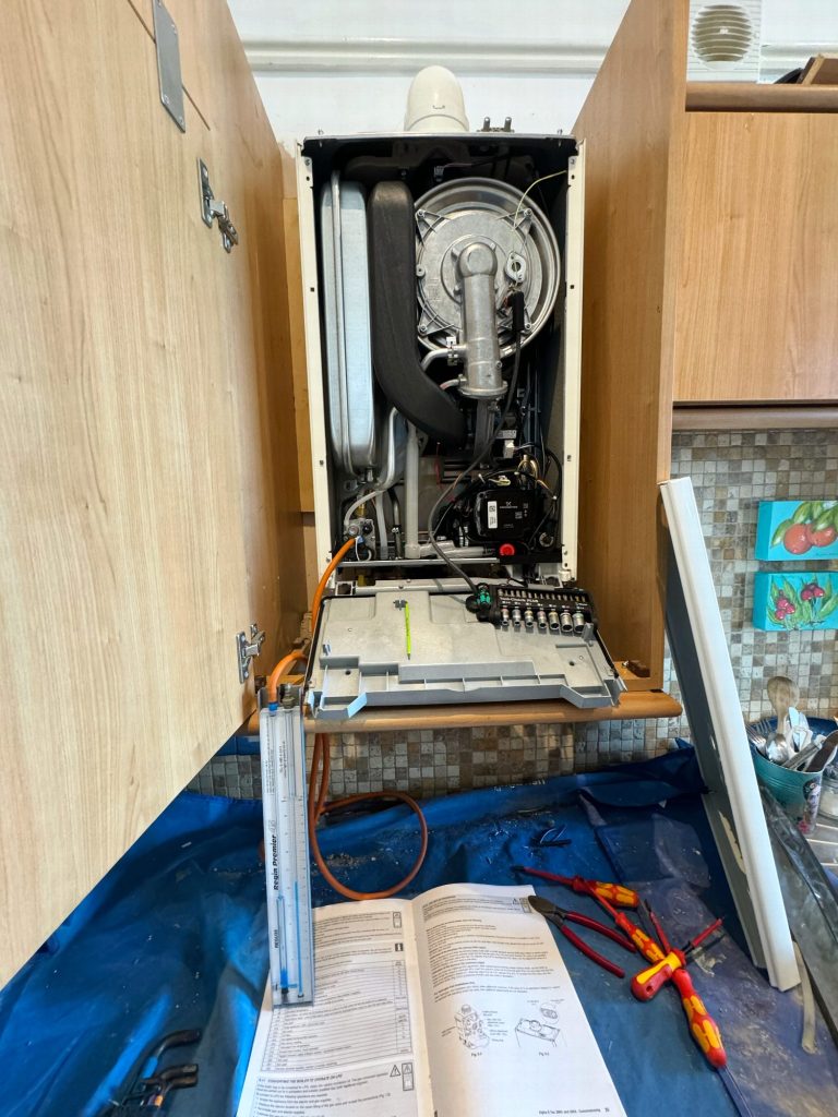 Boiler servicing by Camel Heating
